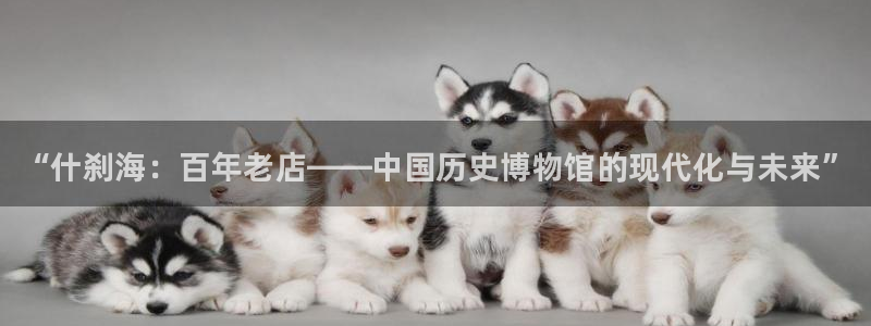 MK体育官网下载平台APP：“什刹海：百年老店——中