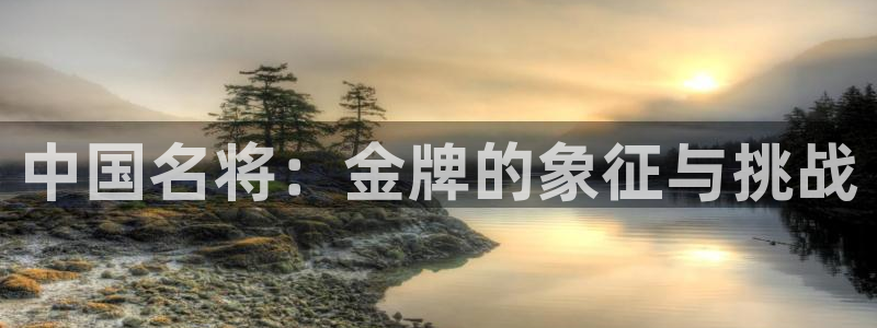 MK体育官方正版app官网：中国名将：金牌的象征与挑战